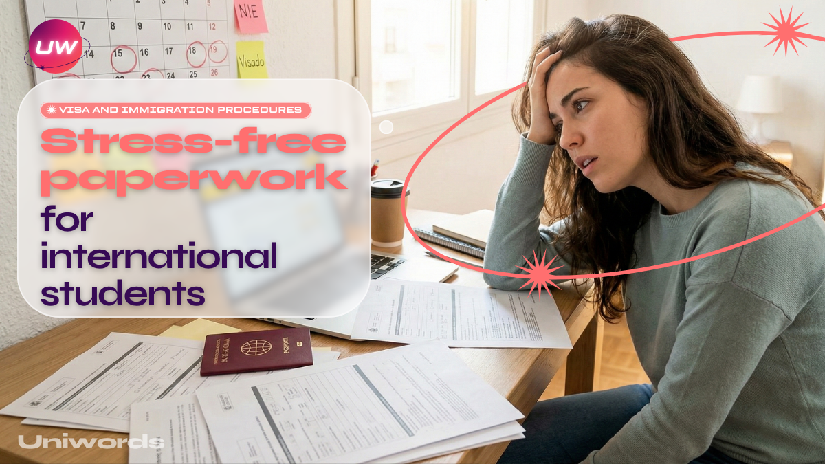 Paperwork for international students without stress