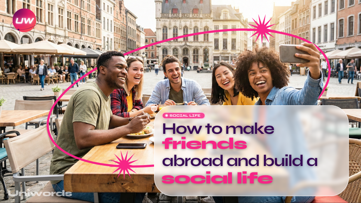 How to make friends abroad and build a social life