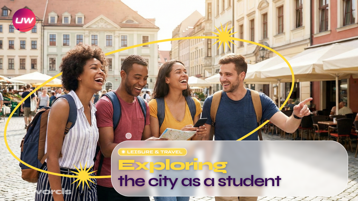 Going out and discovering the city as a student