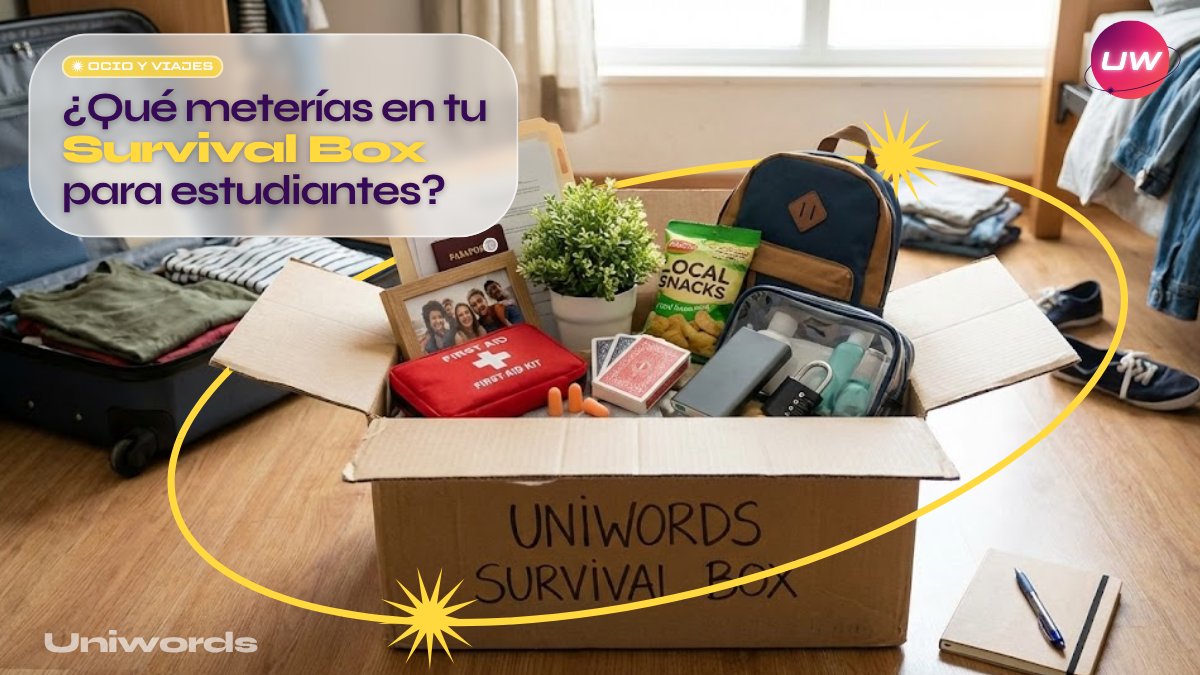 ¿Qué meterías en tu Survival Box para estudiantes?