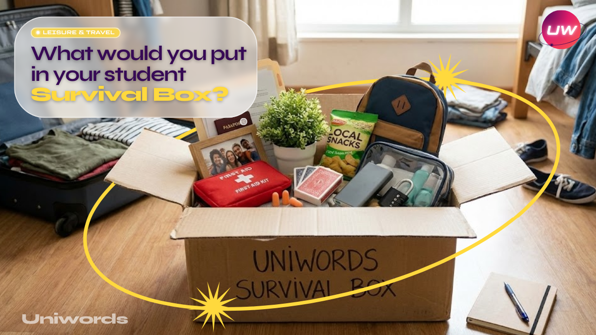 What would you put in your Student Survival Box?