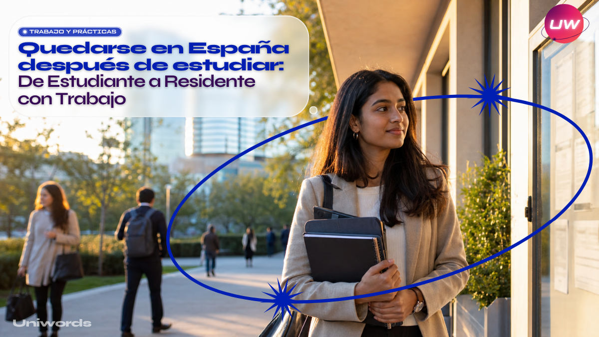 Quedarse en España después de estudiar: de estudiante a residente con trabajo